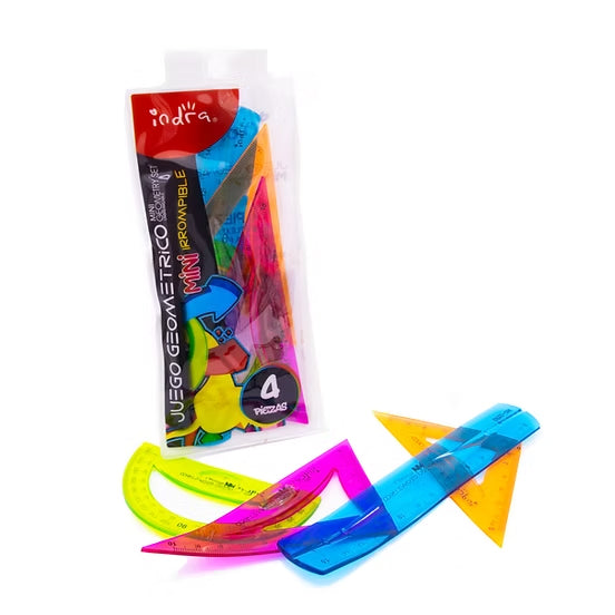 JUEGO DE GEOMETRIA MINI IRROMPIBLE