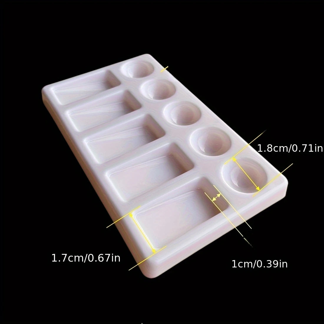 PALETA DE PLASTICO DE 10 COMPARTIMIENTOS GODETE